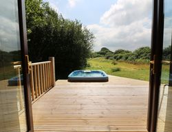 Trevaney Farm hot tub lodges to rent in Cornwall